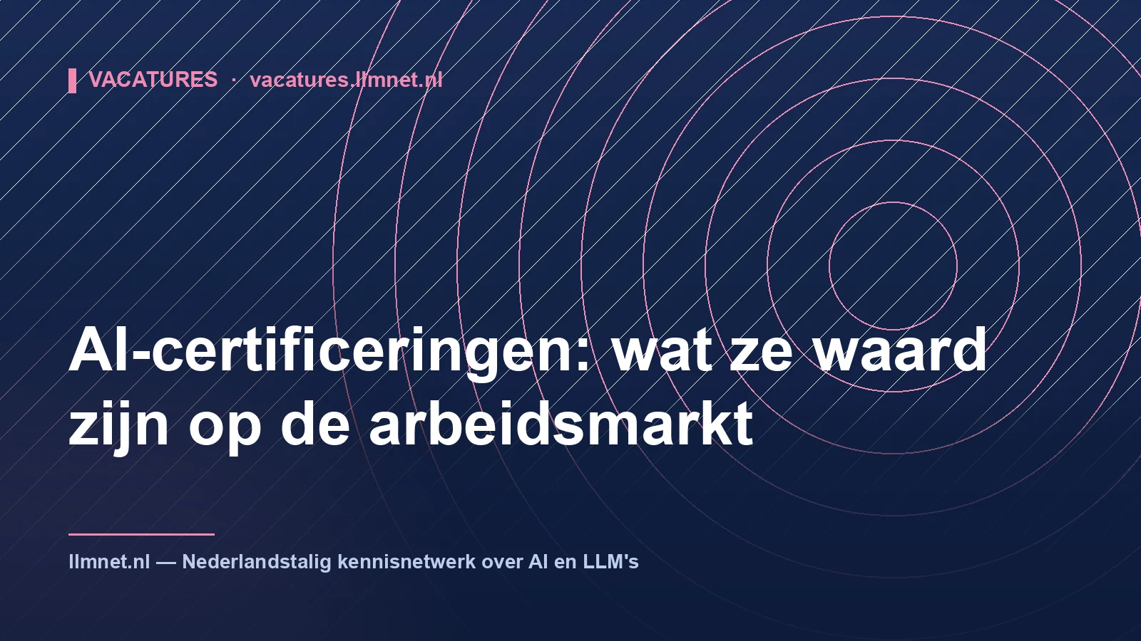 AI-certificeringen: wat ze waard zijn op de arbeidsmarkt